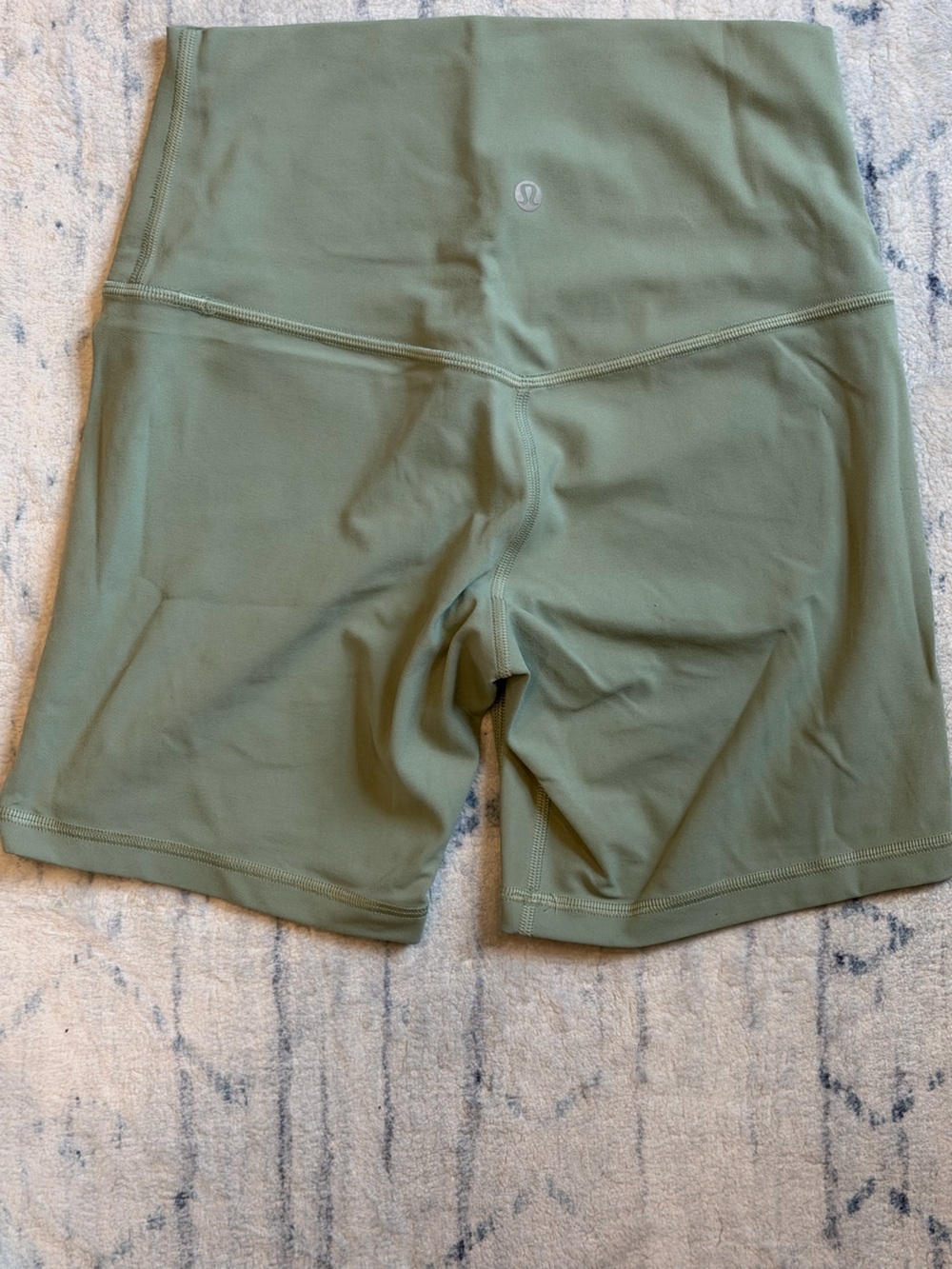 lululemon Align High-Rise Short 6" Palm Court Green